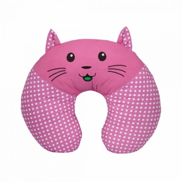 Omiland Bantal Menyusui Karakter Cat Pink