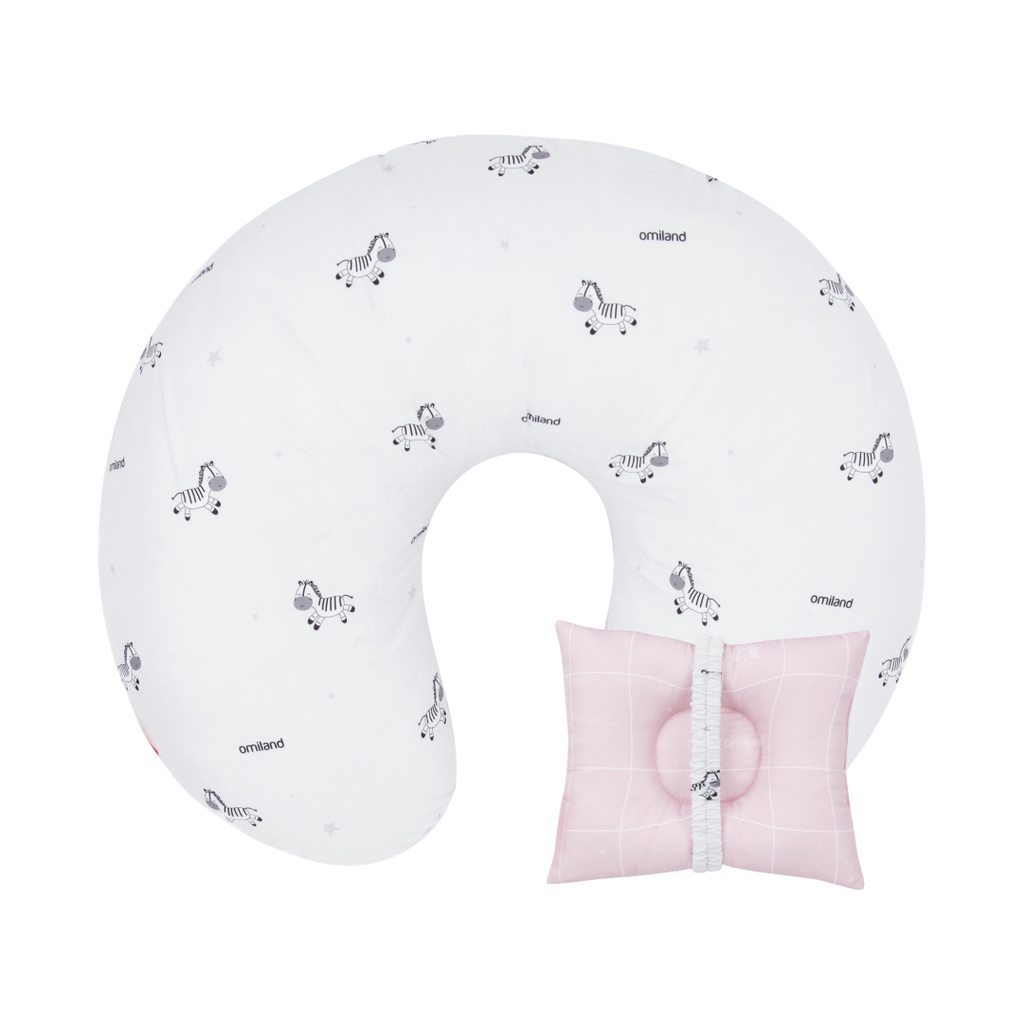 Omiland Bantal Ibu Menyusui + Bantal Lengan Zebra Series