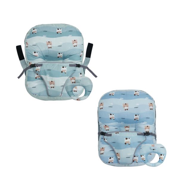 Omiland Sofa Bayi Multifungsi + Bantal Dot Cow & Friends Series - Gambar 4