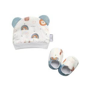 Omiland Topi set Sepatu Rainbow Series