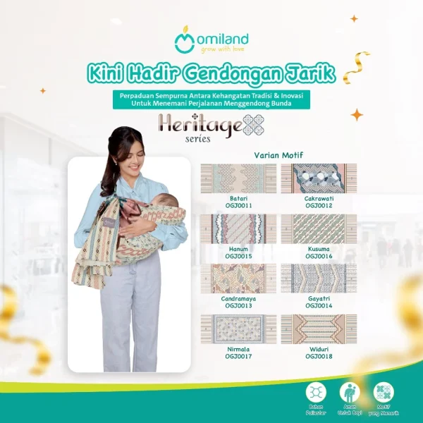 Omiland Gendongan Jarik Heritage Series - Gambar 2
