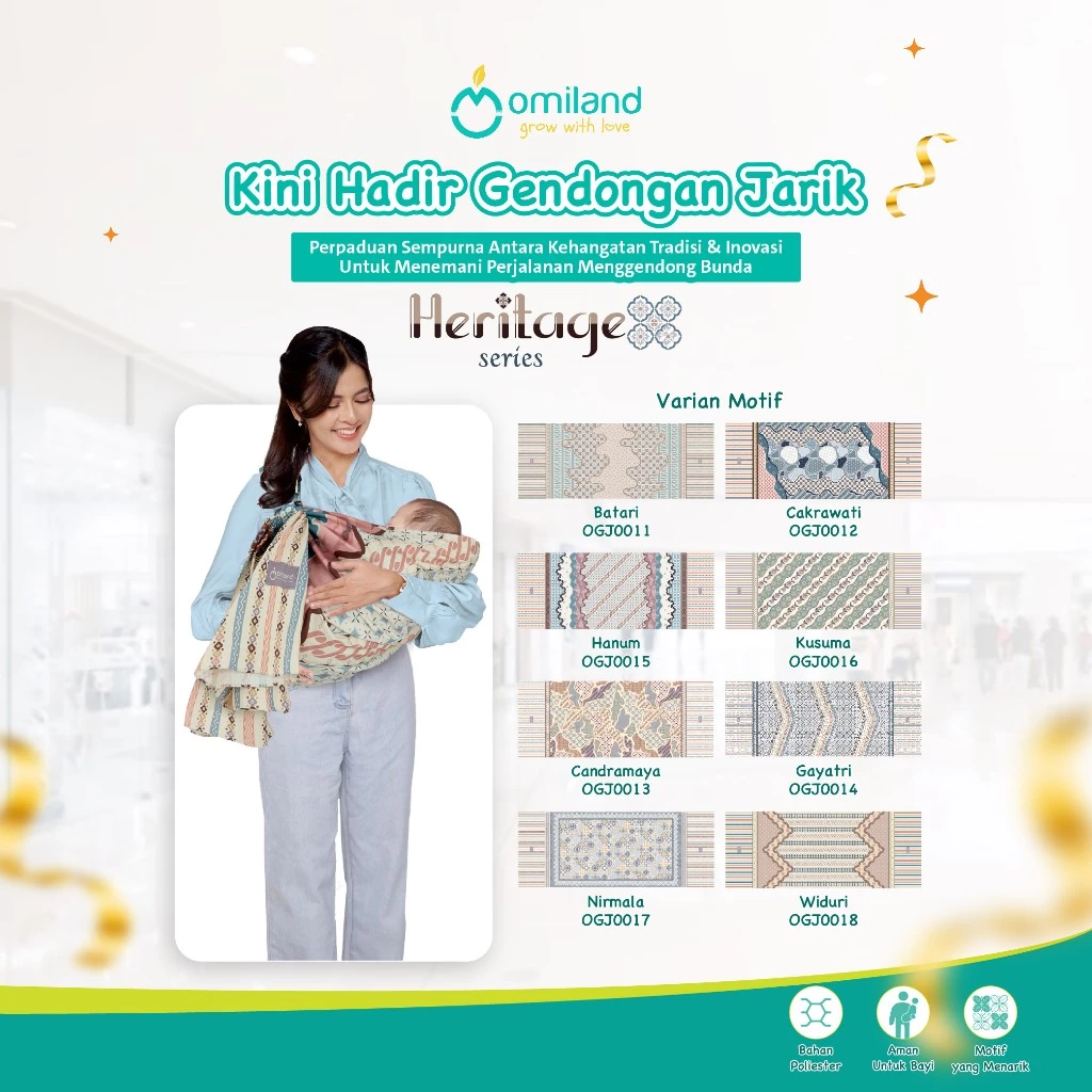 Omiland Gendongan Jarik Heritage Series - Gambar 2