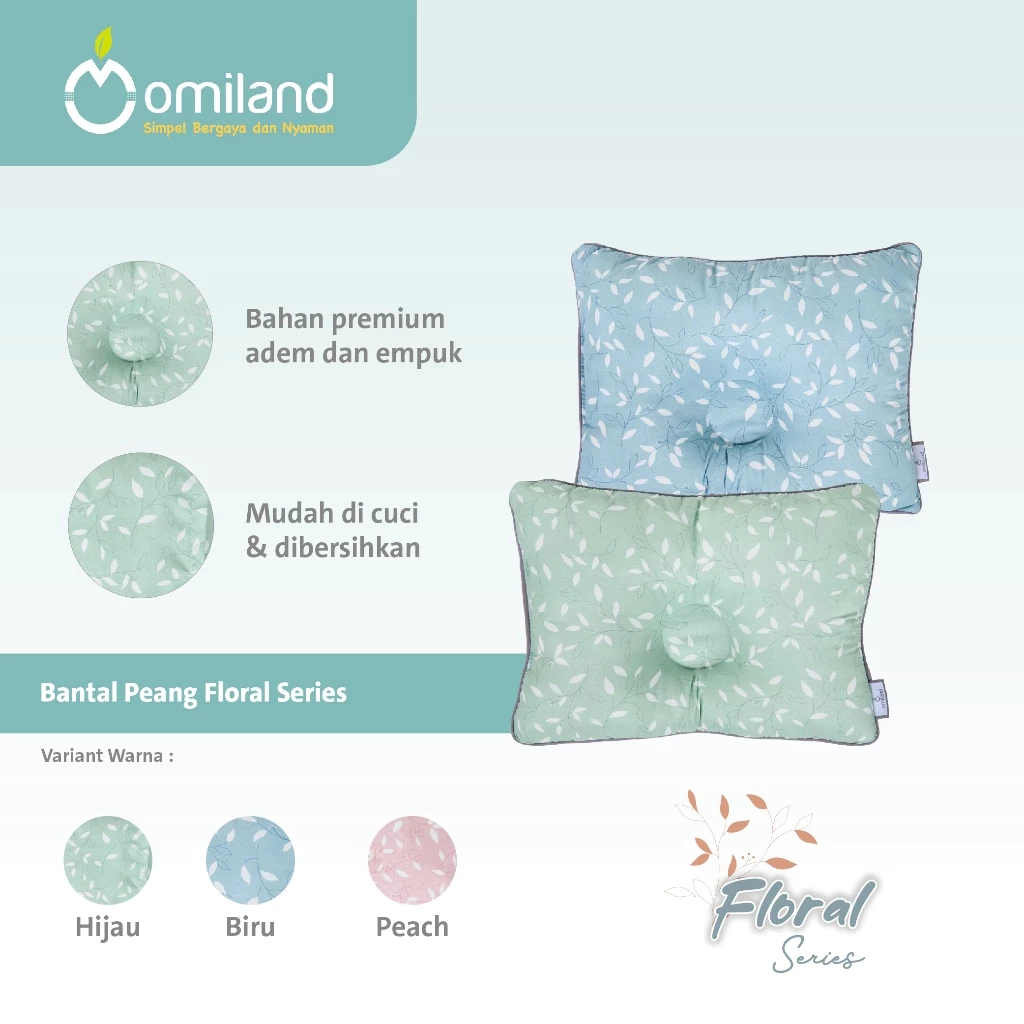 Omiland Bantal Peyang Floral Series - Gambar 2
