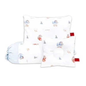 Omiland Bantal Guling Bayi Set Vacum Penguin Series