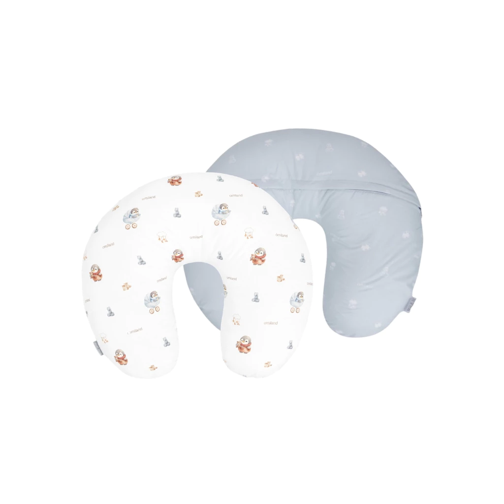 Omiland Bantal Ibu Menyusui Vacum Baby Penguin Series